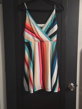 Express Mini Flare Dress